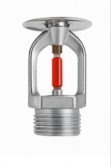 Quick Response Pendent Fire Sprinkler — Chrome